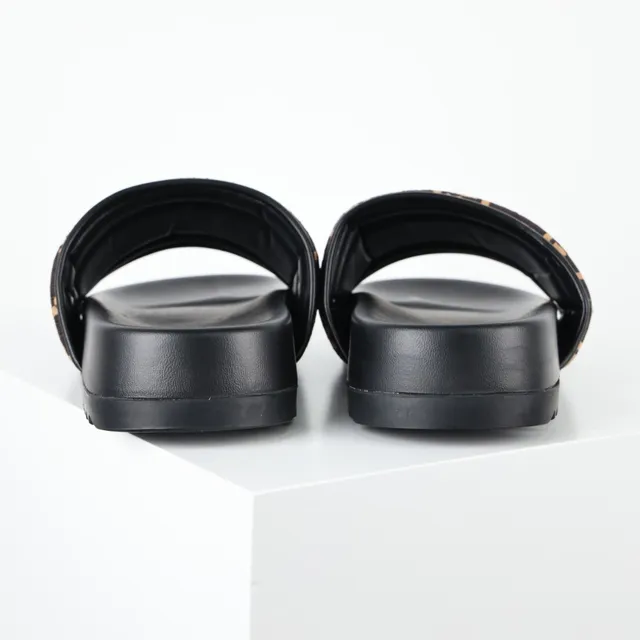 Gucci Screener GG Supreme Pantoufles marron et noir 8
