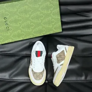 Gucci Screener GG Supreme Blanco Beige Zapatillas Lifestyle