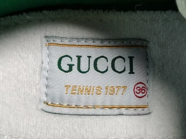 Gucci Tennis 1977 GG Monogram Canvas Web Stripe Zapatillas Lifestyle 17