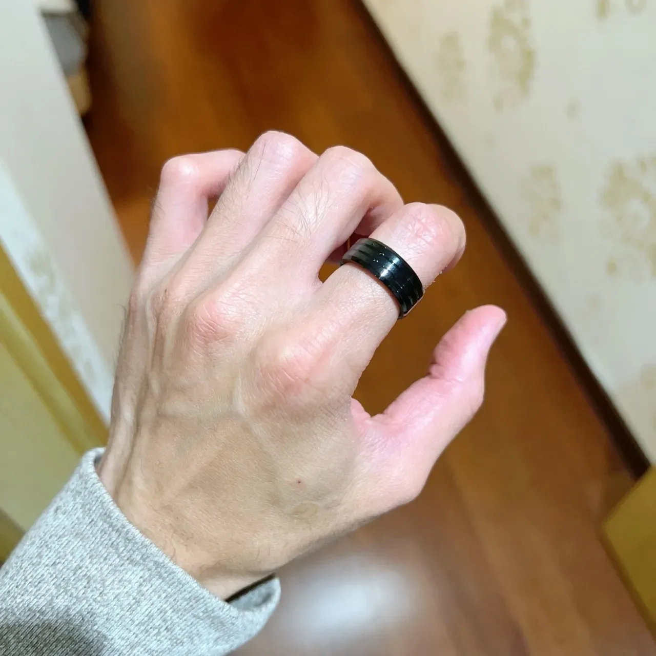 Gucci Three Bands Black Ceramic Ring 5
