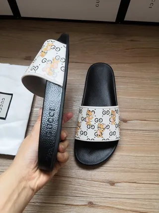 Gucci Tom & Jerry Print Slide Slippers 6