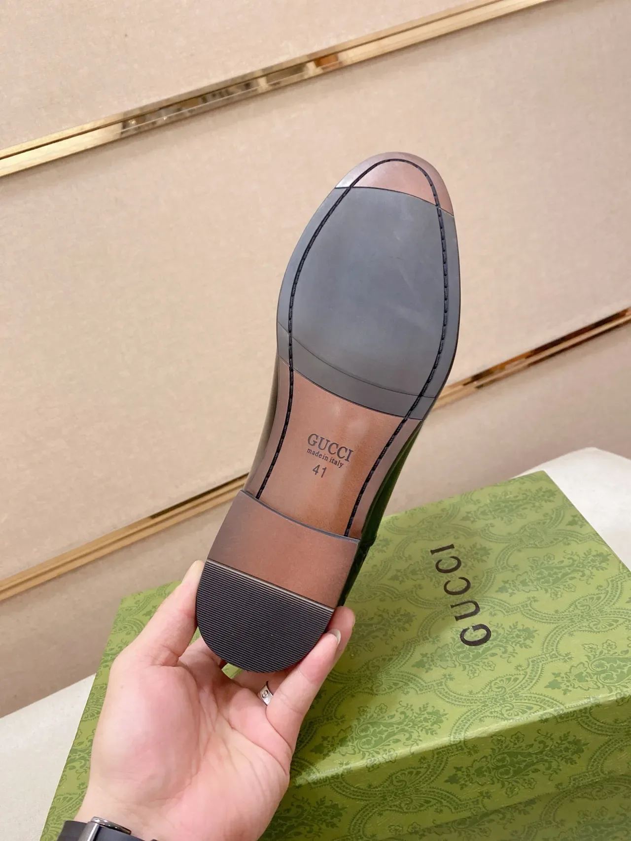 Gucci حذاء أكسفورد كاب تو بثونين 2