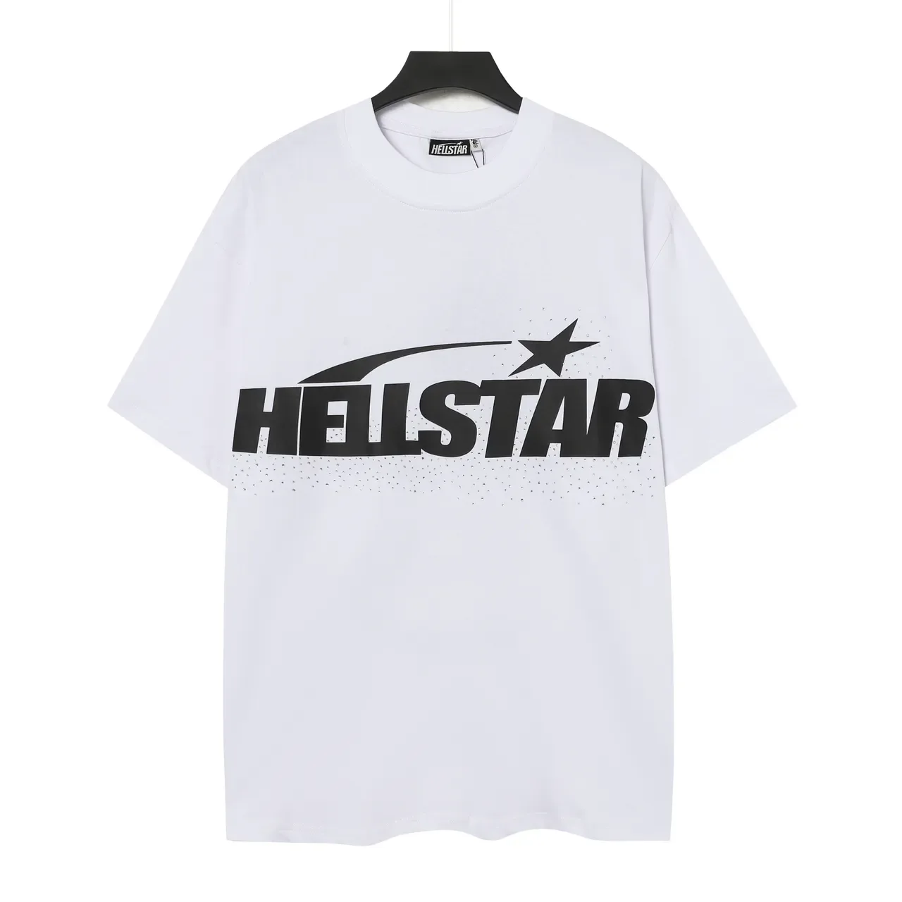 Hellstar 图案印花宽松白色T恤 2