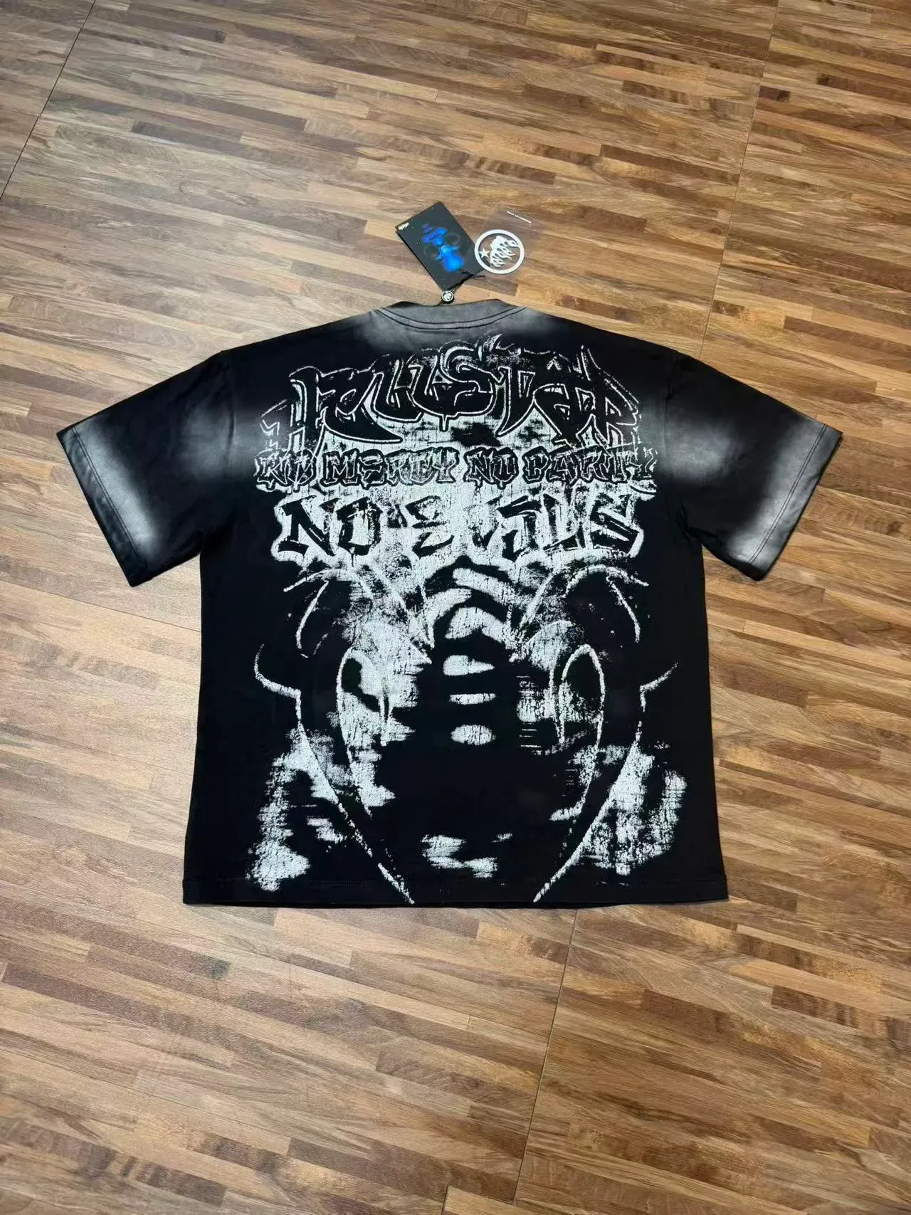 Hellstar No Evil Graphic Print Black T-Shirt 3
