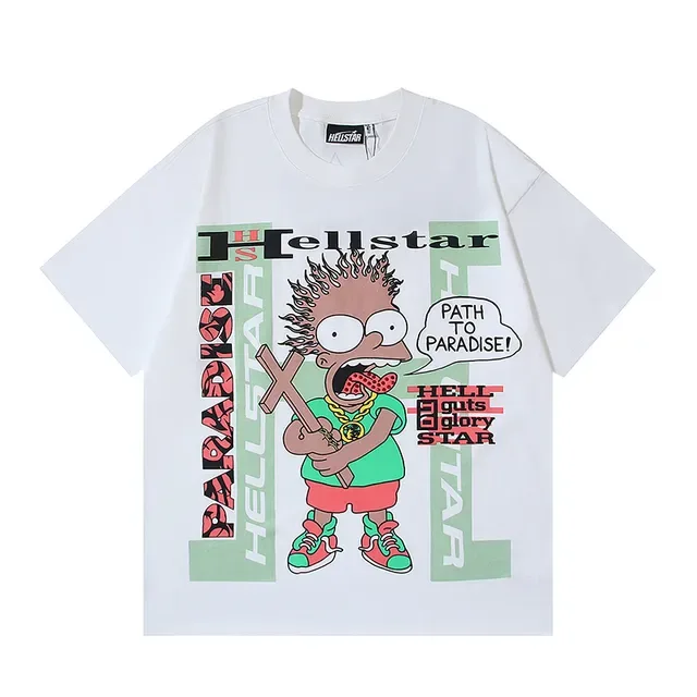 Hellstar Path to Paradise Graphic Oversized T-Shirt 5