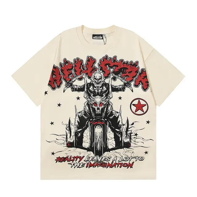 Hellstar Studios 图案印花宽松T恤 5