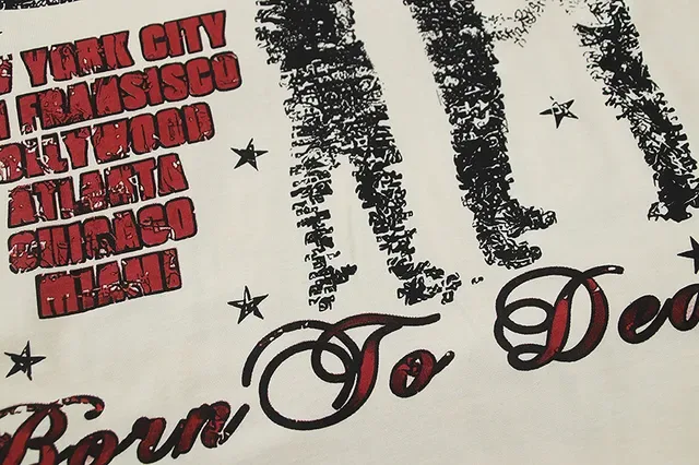Hellstar Studios 图案印花宽松T恤 12