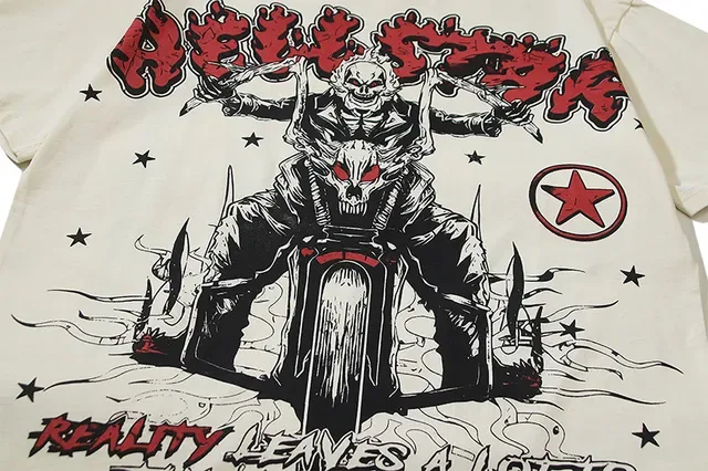 Hellstar Studios 图案印花宽松T恤 17