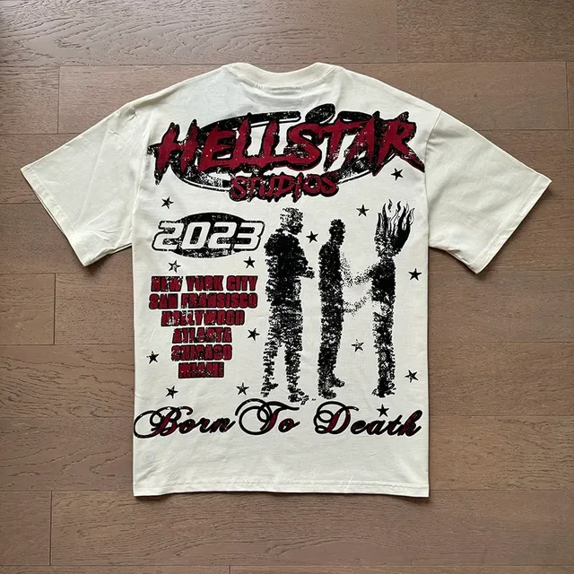 Hellstar Studios 图案印花宽松T恤 19