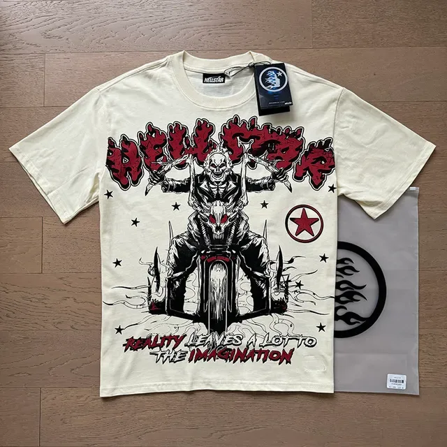 Hellstar Studios 图案印花宽松T恤 20