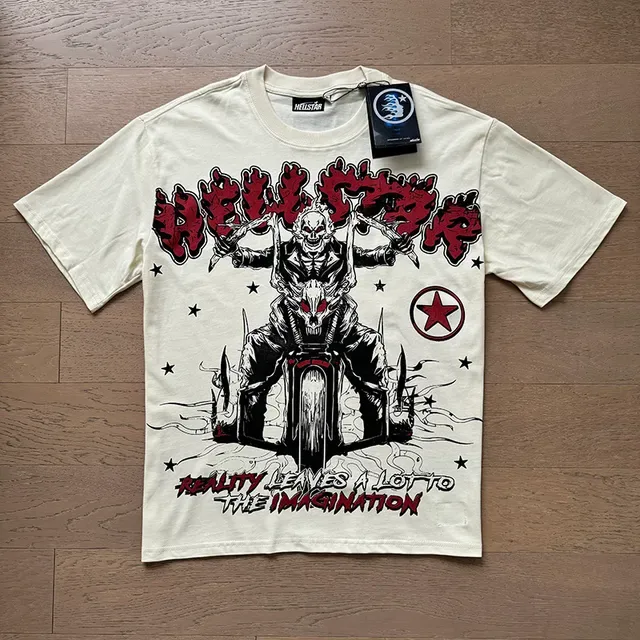 Hellstar Studios 图案印花宽松T恤 21