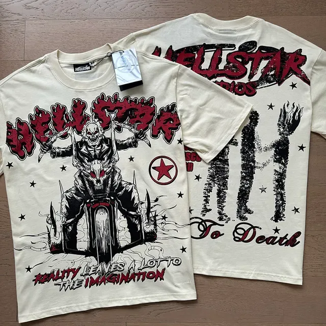 Hellstar Studios 图案印花宽松T恤 22