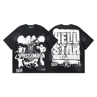 Hellstar WrestleMania Graphic Oversized T-Shirt