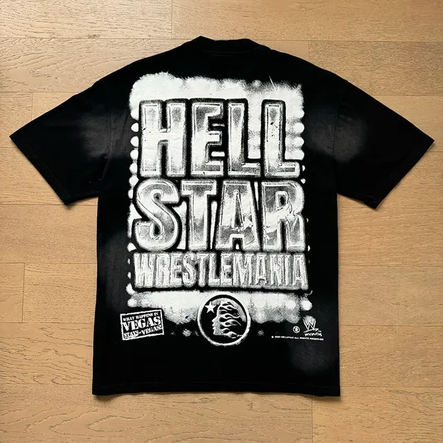 Hellstar WrestleMania গ্রাফিক ওভারসাইজড টি-শার্ট 10