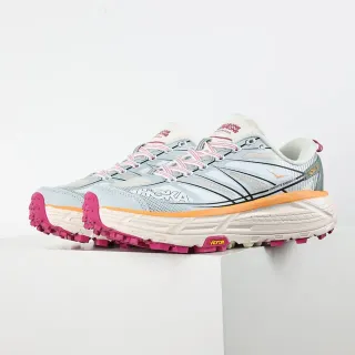 Hoka Gray Pink हल्का ट्रेल रनर मेश ऊपरी रनिंग जूते