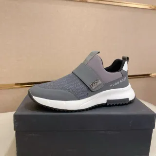 Hugo Boss Slip-On Monogrammée Grise Lifestyle Sneaker