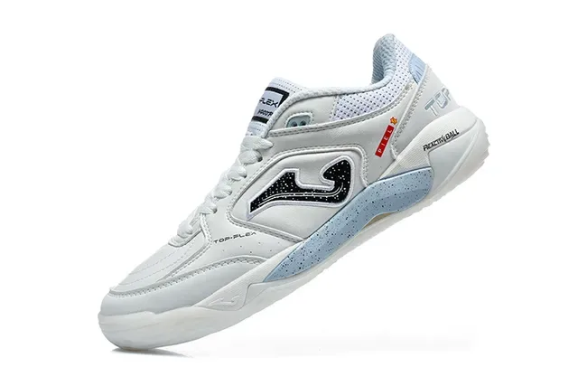 Joma Top Flex White Blue Synthetic-Mesh Upper Lifestyle Sneakers 4