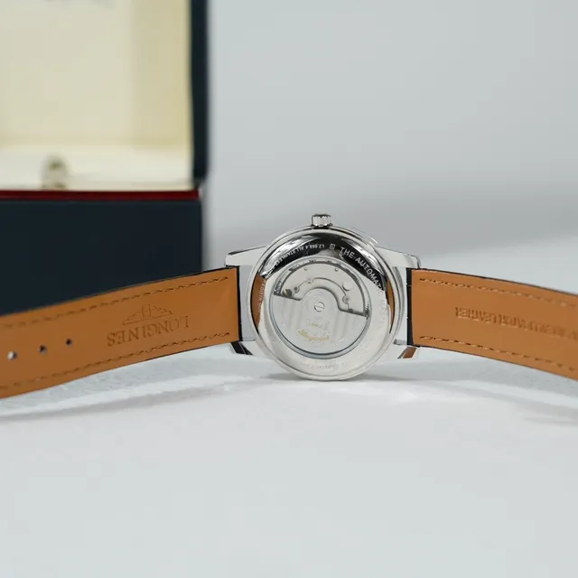 Longines Automatique Montre mécanique cadran noir phase lunaire 5
