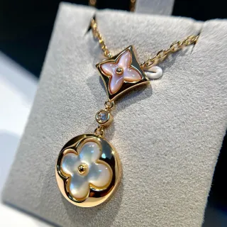 Louis Vuitton ফুল ফ্লোরাল মাত্রী অফ পার্ল লটকন হার