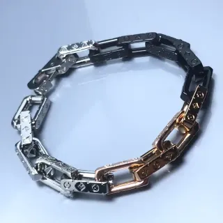Louis Vuitton Chain Reaction Tri-Tone Monogram سوار
