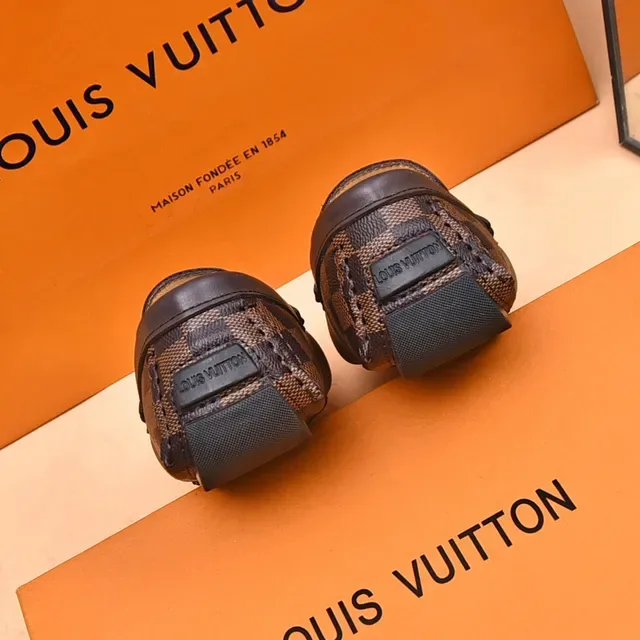Louis Vuitton Damier Ebène LV Buckle Loafers 2