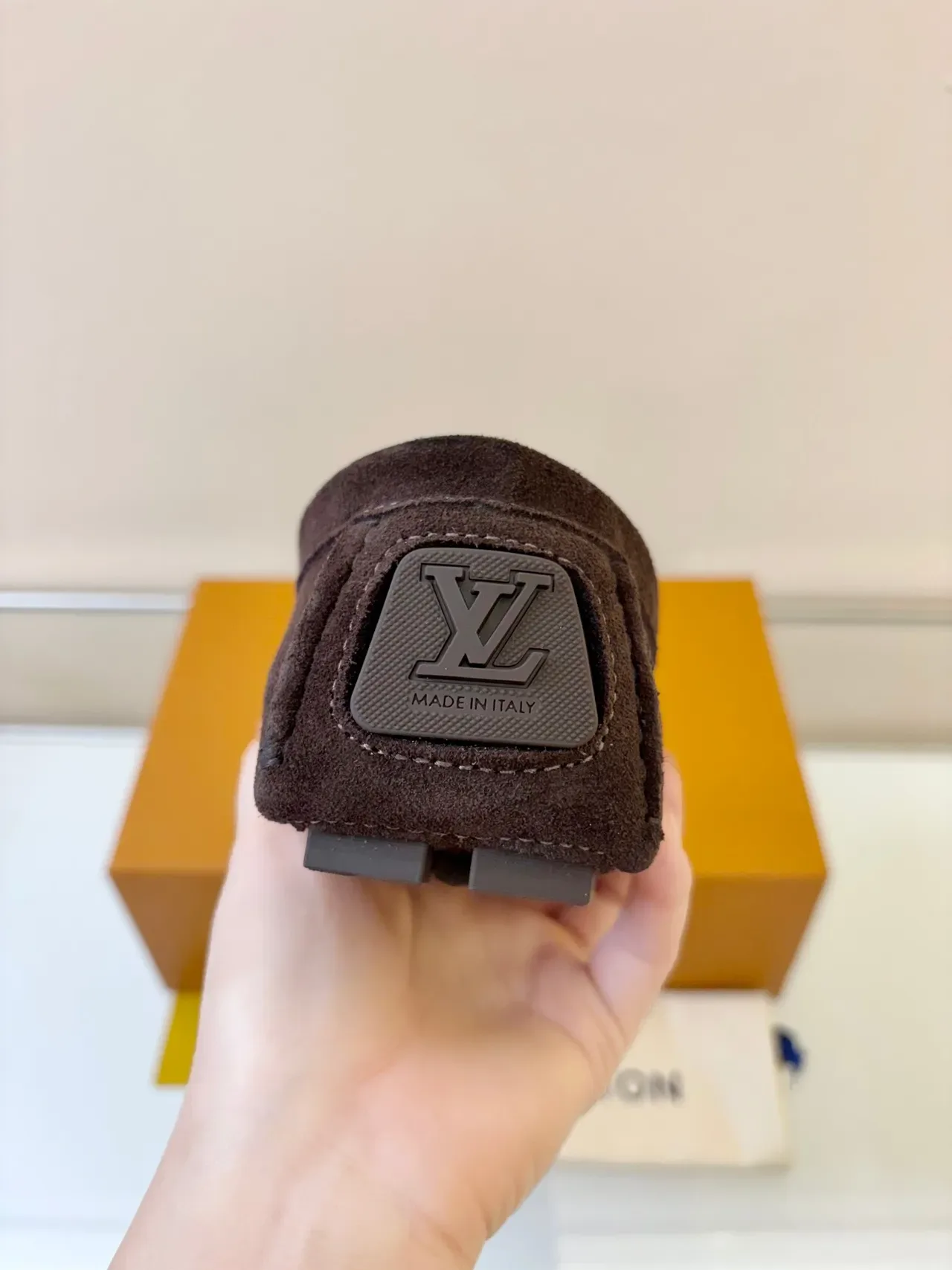 Louis Vuitton Horsebit 1955 Brown Suede Loafers 4