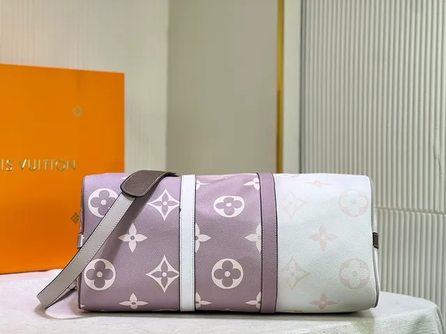 Louis Vuitton Keepall Gradient Monogram Duffle Bag 4
