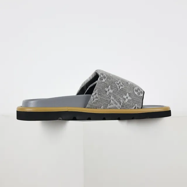 Louis Vuitton Monogram Fabric Strap Slipper 7