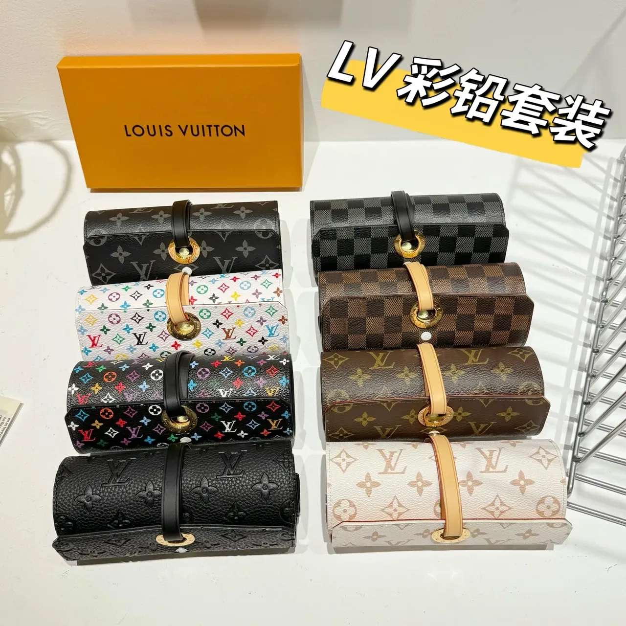 Louis Vuitton Multicolor Cylindrical Roll-Up Monogrammed Sunglasses 1