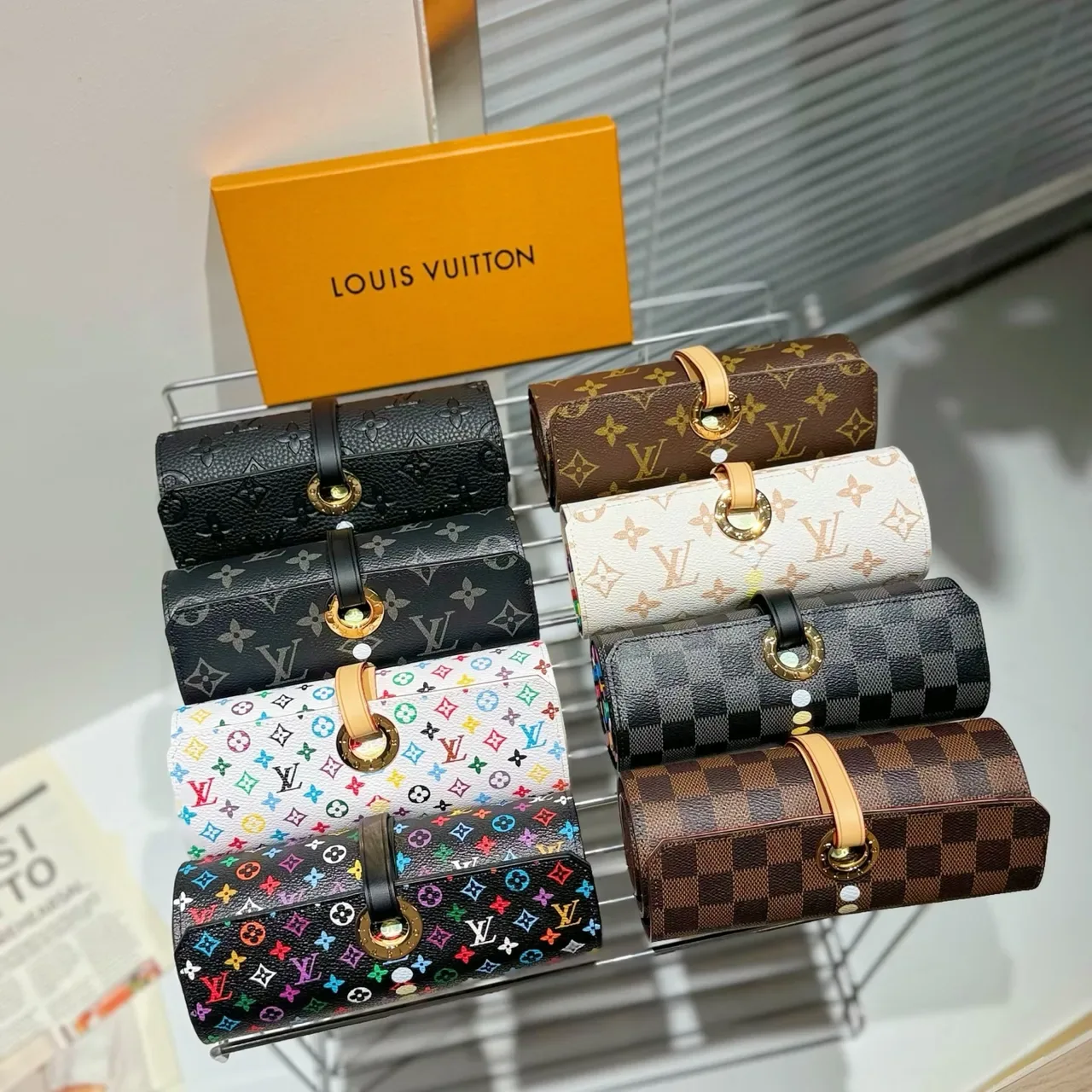 Louis Vuitton Multicolor Cylindrical Roll-Up Monogrammed Sunglasses 2