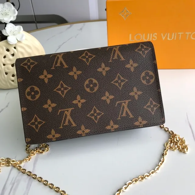 Louis Vuitton Pochette Metis بني أسود مونوغرام قماش طية إغلاق سلسلة حقيبة 8