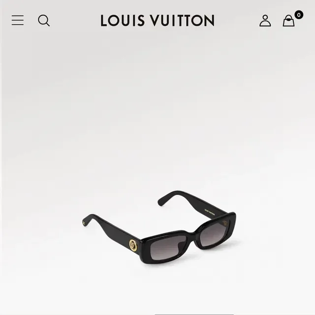 Louis Vuitton Rectangular Tortoiseshell Sunglasses 2
