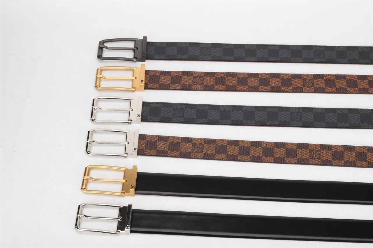 Louis Vuitton Reversible Buckle Black Leather Belt 3