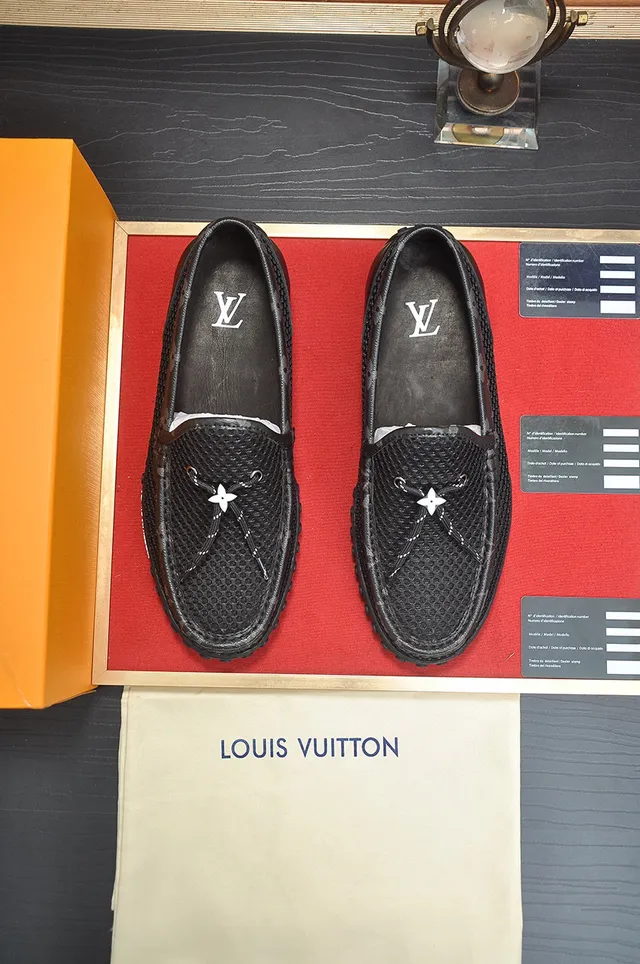 Louis Vuitton Run Away কালো মেশ বোট শু 2