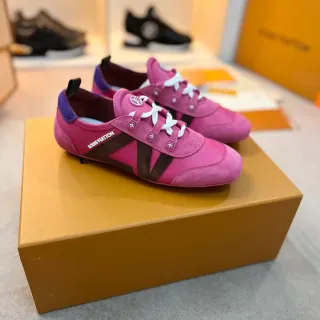 Louis Vuitton Run Away Fuchsia Brown Purple Zapatillas Lifestyle