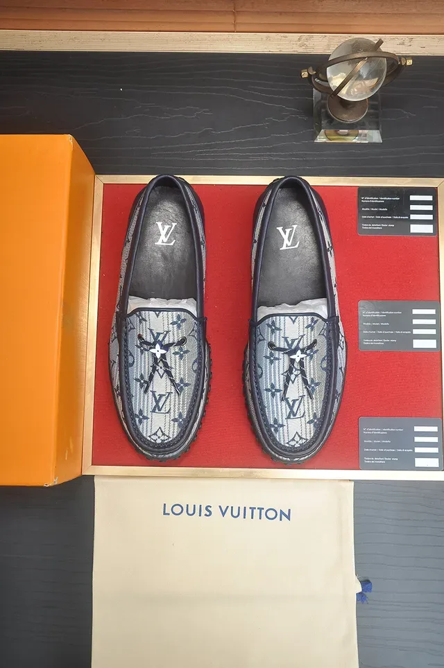 Louis Vuitton Run Away Monogram Textile Loafers 5