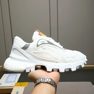 Louis Vuitton Run Away White Gray Chunky Sneakers