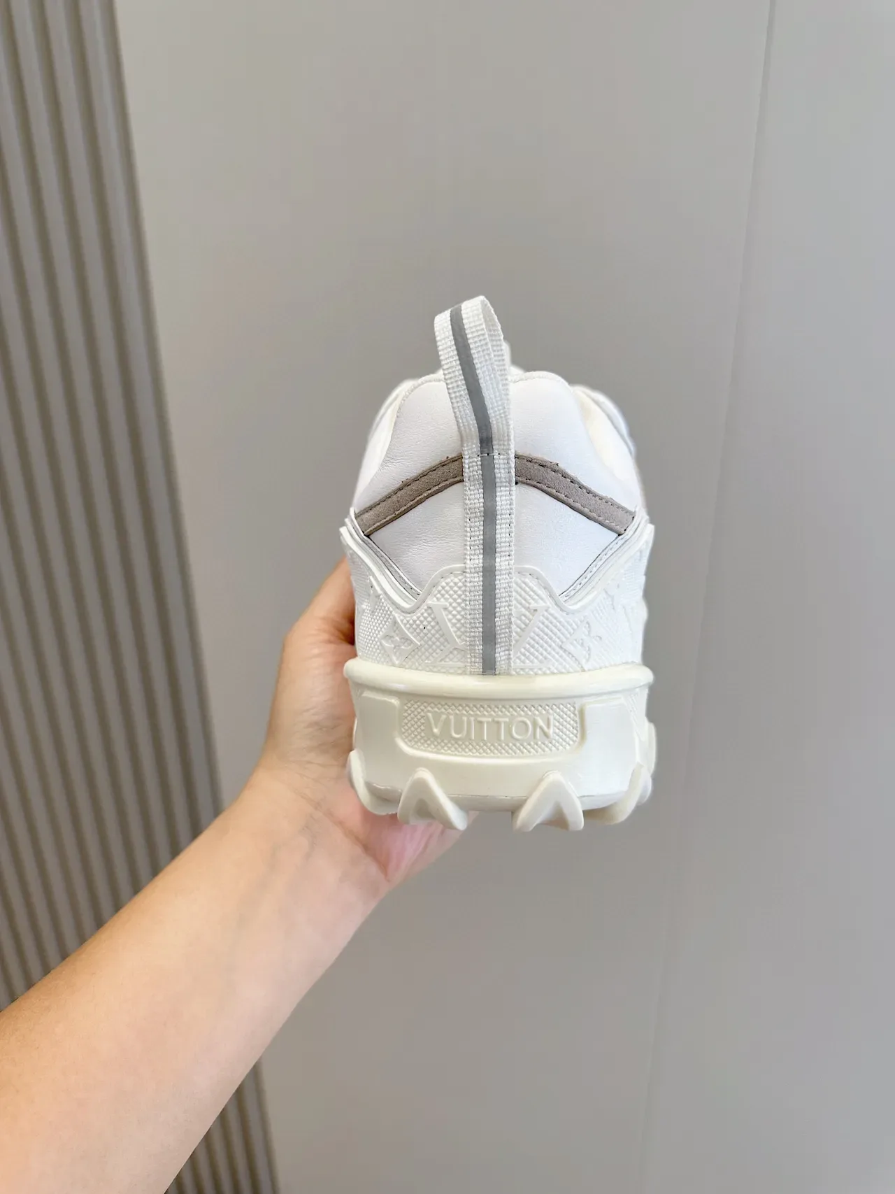 Louis Vuitton Trail White and Beige Lifestyle Sneakers 6