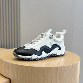 Louis Vuitton Blancs et Noirs Midsole Sculpté Overlays Ondulés Chunky Sneakers