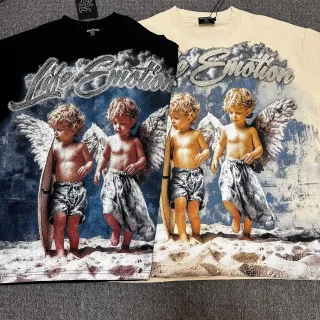 Mixed Emotion Life Emotion Rhinestone Graphic T-Shirt