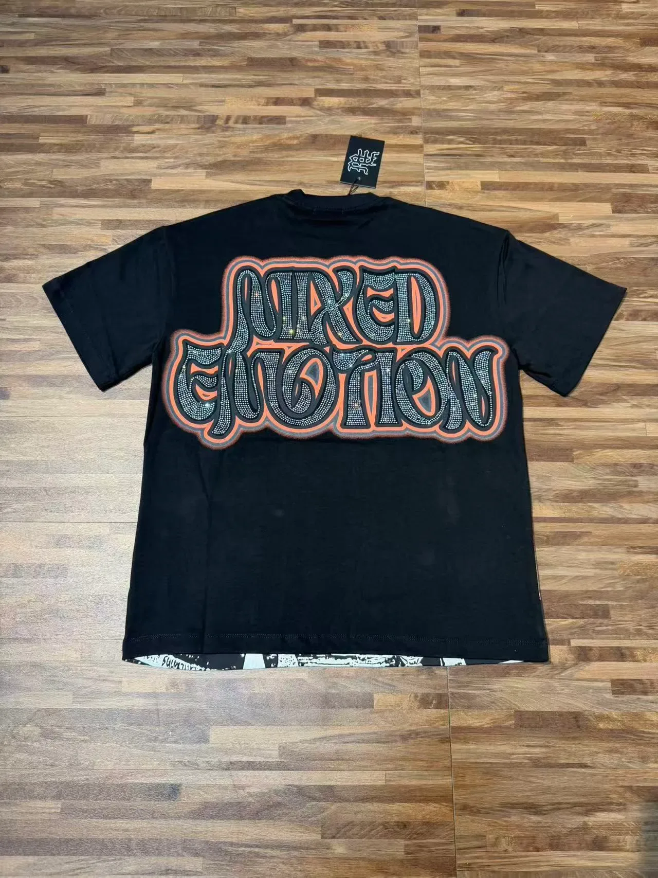Mixed Emotion Made By Stars Graphic Oversized T-Shirt 3