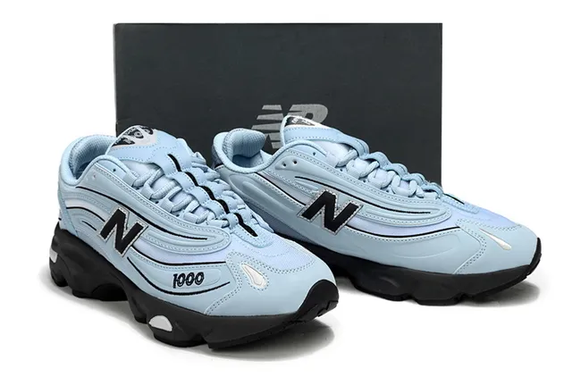 New Balance 1000 Light Blue Chunky Sneakers 5