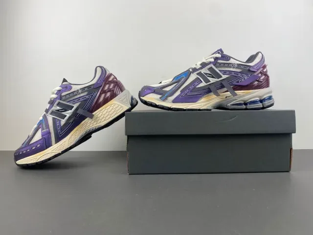 New Balance 1906A Violet Blanc Bourgogne Chaussures de Style de Vie 12