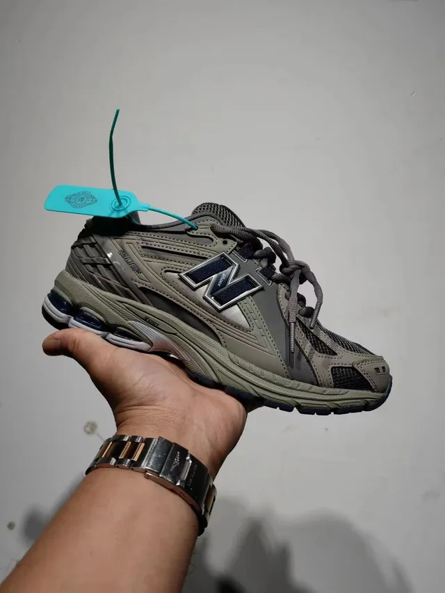 New Balance 1906R Olive Gray Navy Zapatos running 7