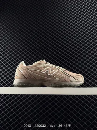 New Balance 204L Beige Suede-Mesh Lifestyle Sneakers 2