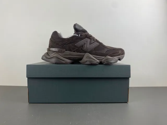 New Balance 9060 Sneakers Chunky Marron Monochromatique 15