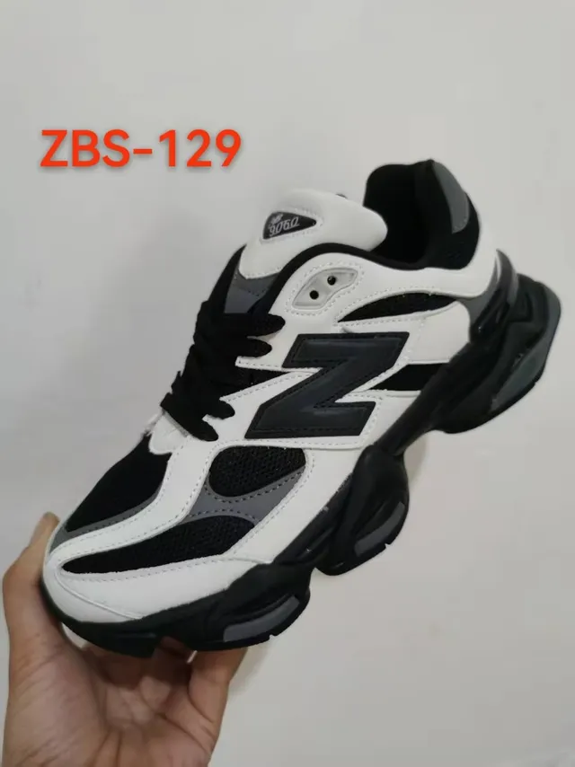 New Balance 9060 সাদা কালো ধূসর চাংকি স্নিকার্স 2