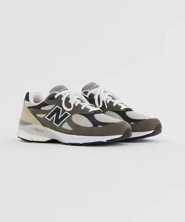 New Balance 990 Verde Oliva Zapatillas Lifestyle Multi-Material 2