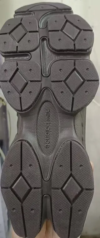 New Balance Marrom Monocromático Superior Híbrido Camurça-Malha Tênis Chunky 6