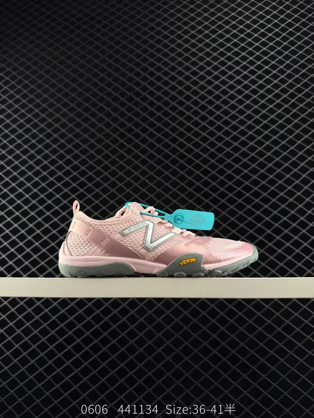 New Balance MT Series أحذية جري مينيمالية منخفضة المستوى وردي أزرق 6
